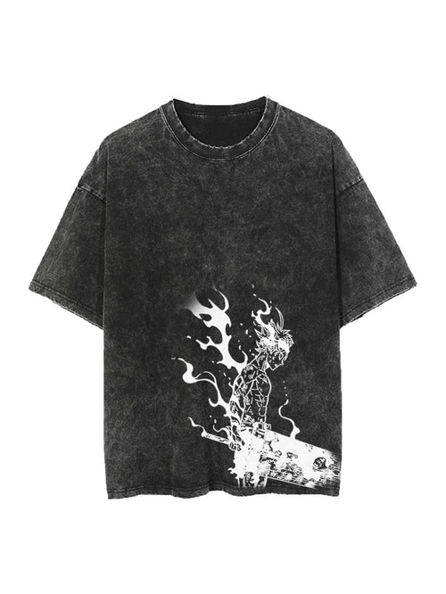 BLACK CLOVER ASTA VINTAGE OVERSIZE TEE