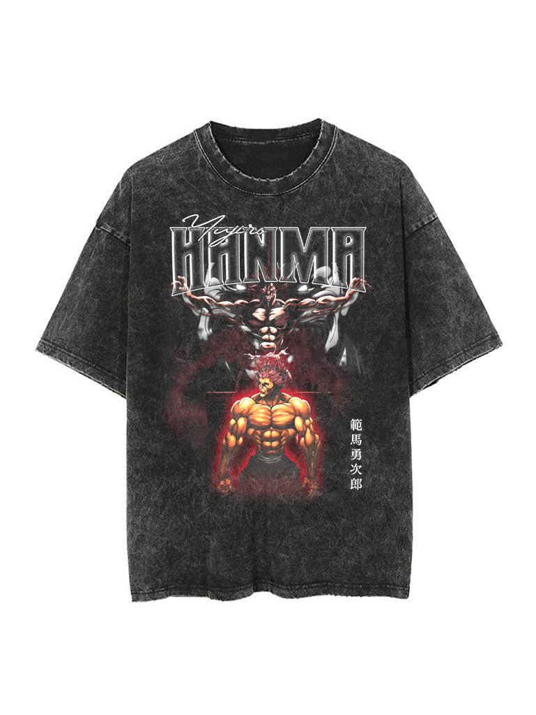 YUJIRO HANMA VINTAGE TEE