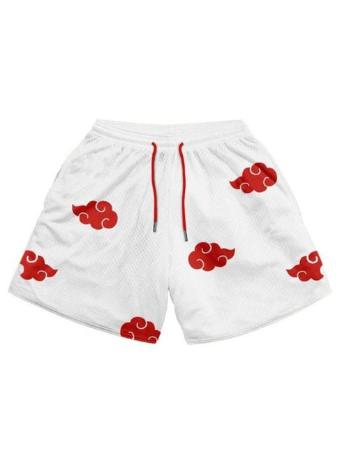 AKATSUKI WHITE SHORTS