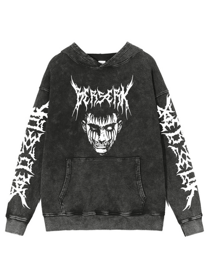 GUTS WRATH FADED HOODIE