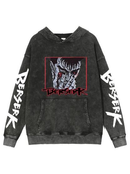 BLOOD TEARS FADED HOODIE