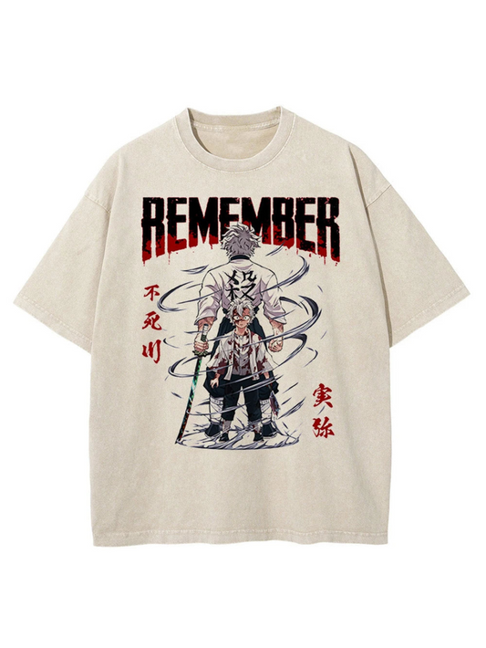 REMEMBER VINTAGE TEE