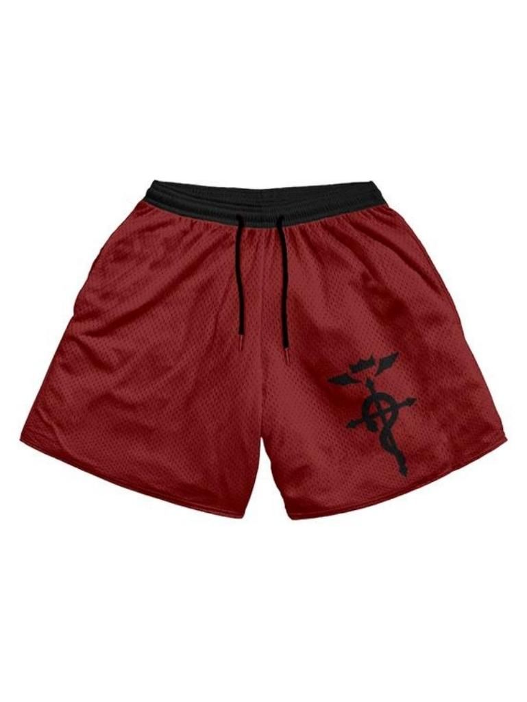 FULL METAL ALCHEMIST RED SHORTS