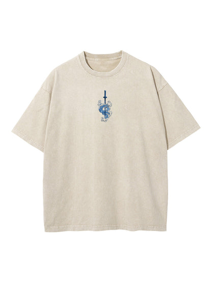 TANJIRO WATER BREATHING 2-SIDED VINTAGE TEE