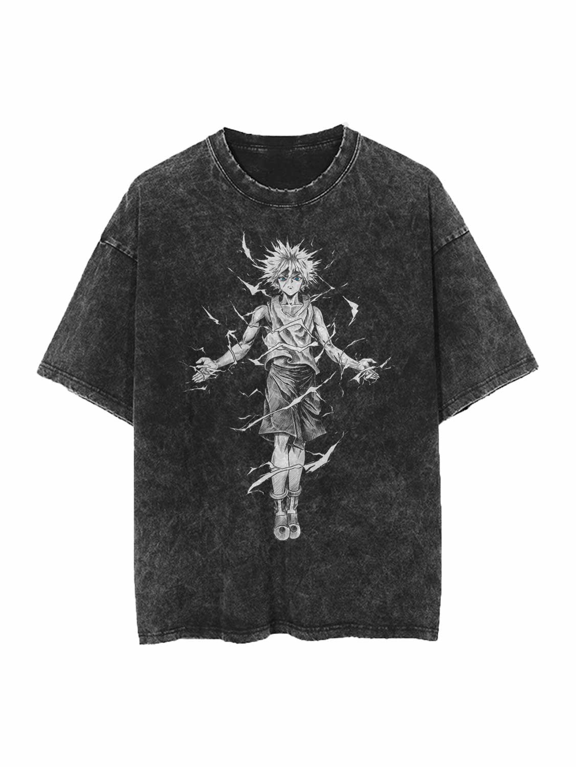 KILLUA HUNTER X HUNTER VINTAGE OVERSIZE TEE