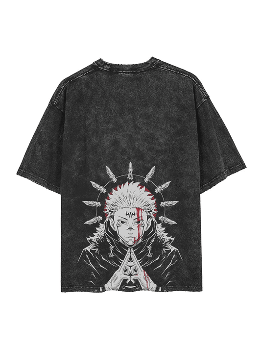 King Cursed 2-Sided Vintage Tee