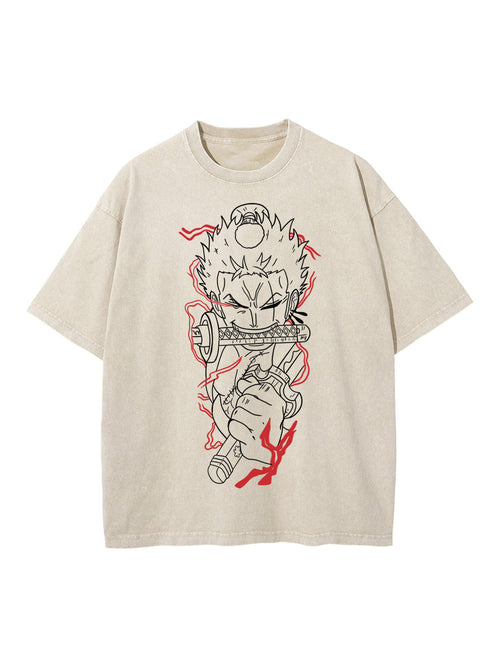 ZORO SWORDS BEIGE TEE